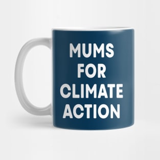 Mums for Climate Action (Dark Blue) Mug